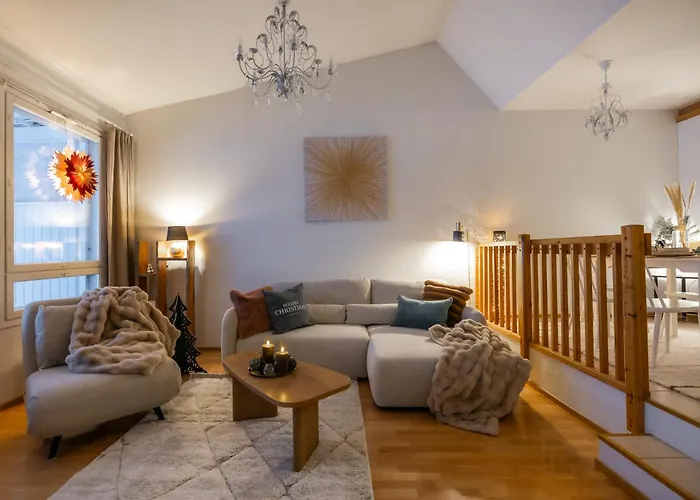 White Elegant By The River Appartement